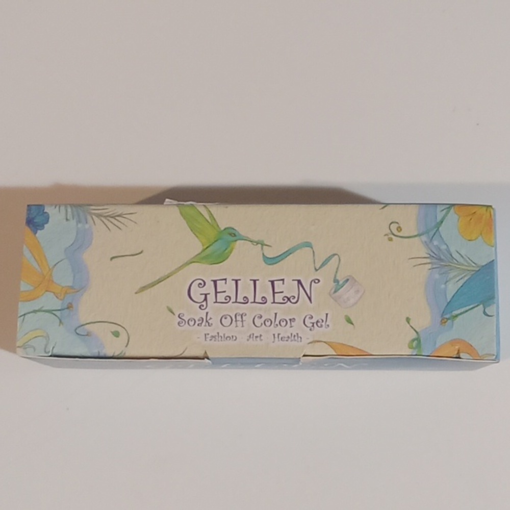 Gellen- Soak Off Color Gel NWT